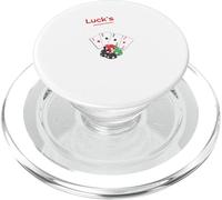 Holding all the Aces-Poker Chips & cards,Texas Holdem Design PopSockets PopGrip for MagSafe