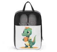 Holding An Envelope Shoe Bag Waterproof & Breathable Shoe Pouch for Travel, Portable Carry Case for Sports Sneakers, Gym, Vacation