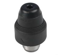 Holding Fixture for SDS Plus Drill Chuck, 75x47x27mm Stainless Steel and Plastic, Compatible with Rotary Hammer Drills for Secure Holding in Home Workshop and DIY Projects, Bla