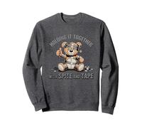 Holding It Together With Spite And Tape Sweatshirt