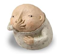 Holding Nose Bathroom Statue Funny Boys Bathroom Decor Statues: Boy Holding Nose Cute Sculpture Bathroom Decoration for Shelf Sitters Home Toilet