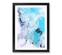 Holding Tight in Abstract Framed Print | A2 Black Framed Wall Art | Ready to Hang | Abstract Fantasy Picture | Living Room Bedroom Lounge Office