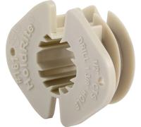 HoldRite 1/2 Inch Thru Stud Isolation Clamp, 10 Pack, Pipe Support, PEX, Copper, CPVC, 161Z10