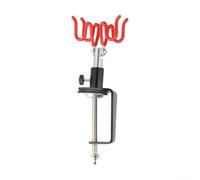 Holds 2 brushes, steel build, fits gravity siphon types, stable clamp, hobby modeling essential