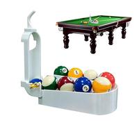 Holds 9 Balls, Billiards Training Rack, 9.5x9.5 Inches Tool with Alignment Marks, Accurate Pool Ball Trainer, Portable Sports Gear with Professional Style, Home Supply for Game Room Pub