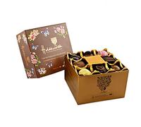 Holdsworth Chocolates Gift Box Renaissance Collection - Milk, Dark and White Assorted Handmade Truffles, Pralines, Caramels & Creams 200g Valentine's Chocolate Box
