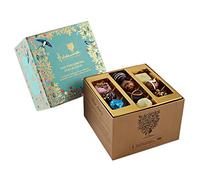Holdsworth Chocolates Gift Box Theobroma Collection 400g - Classic Assortment of Handmade Creams, Truffles, Pralines and Caramels Coated in Milk, White & Dark Chocolate. Easter Chocolate Gift