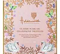 Holdsworth Chocolates Milk Chocolate Marc de Champagne Chocolate Truffles 185g Truly Scrumptious Champagne Truffles Luxury Chocolates. Valentine's Day, Mother's Day Classics.