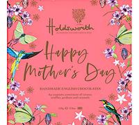 Holdsworth Chocolates Occasions Collection - Happy Mother's Day Box Filled with Handmade Truffles and Assorted Milk, Dark and White Chocolates Perfect for gifting 110g