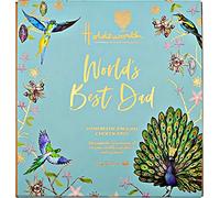 Holdsworth Chocolates Occasions Collection - World's Best Dad, Gift Box Filled with Handmade Truffles and Assorted Milk, Dark and White Chocolates Perfect for gifting 110g