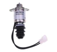 HOLDWELL 12V Stop Solenoid 129271-77950 129209-77950 Competible with Yanmar 2YM15 3YM30 3YM20 3JH5E 3JH4E 4JH4AE Marine Engines
