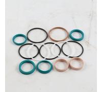 HOLDWELL Steering Cylinder Seal Kit T153744 Compatible with John Deere 210C 300D 310D 310E 310G 310SE 310SG 315D 315SE 315SG 410D 410E 410G 510D 482C 485E 486E 488E 210LE