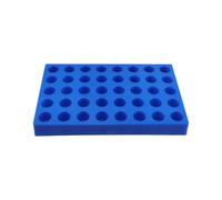 Hole 10ml 15ml Plastic Sample Vial Rack for Analytical Chemistry
