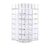 Hole Acrylic Lipstick Holder Display Stand for Makeup Organizing | Multilayer Storage, View Design, for Concealer Sticks and Bathroom Countertops