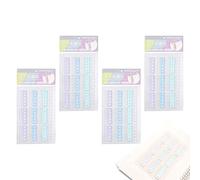 Hole Amplifier Sticker, Reinforced Rings as Protective Foil - Punch Reinforcement Decal | for School Office Household