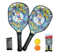 Hole Ball Paddle Set | Portable Non-Slip Handle with Storage Bag - Adults Paddle Ball Rackets | for Beach Grassland Courtyard Family Gatherings Community Events