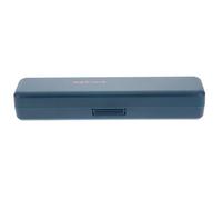 Hole C Key Harmonica Practical Small Blue with Storage Box | Stainless Steel and ABS Resin Build, Airtight and Waterproof Design, Comfortable in Hand, Good Sound Quality