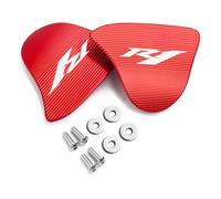 Hole Cover Motorcycle CNC Rearview Mirror Hole Cap Cover Mirror Eliminators Baffle Base Cover for Yamaha YZF R1 YZFR1 R1M 2020-2021