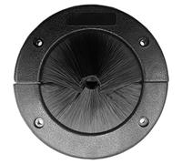 Hole Cover|Wire Hole Cover, Raised Floor Cable Seal Brush Wire Grommet 5.7" Large Round Brush Grommet for Home Data Center Wall Floor Cable Management