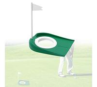 Hole Cup and Flag, Practice Putting Cup, Indoor Outdoor Training Aids Putting Practice Putter Hole Cup for Backyard Office Garden