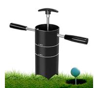 Hole Cutter, : Removable Handle, Portable Standard Tool for Training, Garden and Lawn | Field, Backyard, Balls, Outdoor Games, Home, Mid
