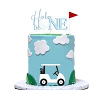 Hole In One Cake Topper Golf Cake Decorations Golf Theme Cake Decorations