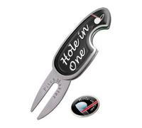 HOLE IN ONE PITCHMASTER DIVOT TOOL, PITCHMARK REPAIRER BY ASBRI GOLF