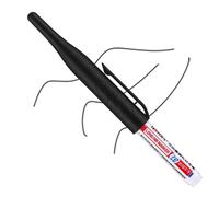 Hole Marker Pens - 32mm Long Nib Marker Pens | Metal Carpenter Markers for Steel | Permanent Markerr Penss | Deep Reach Markerr | Long Nib Marrker for Hardware Bathroom Woodworking Accessory