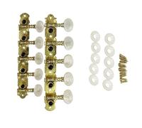 Hole Open Back 5 Pin 10 String Guitar Regulator String Twist for Efficient Adjusting with Permanent Metal Building Double Post Winding Tool