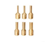Hole Opener for M14 Thread Angle Grinder Drill Bit, Applicable for Marble, For Tile, Concrete, Granite with Multiple Sizes from 6mm to 16mm (6PCS)