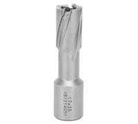 Hole Opener TCT Flat Shank Hollow Annular Drill Bit, Manual Hand Tool for Steel Plate Drilling, Multi - Layer Geometry with Smooth Surface for Safe Handling (17 * 35mm)