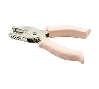 Hole Paper Punch Perforator Metal Hand Held Paper Puncher Light Pink 3mm, 14 cm x 6 cm
