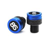 Hole Plugs CNC Motorcycle Accessories Rearview Mirror Hole Plug Decoration Base Baffle Eliminate For Suzuki GSX-8S GSX 8S GSX-S GSX8S(Blue)