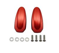 Hole Plugs Mirror Base Cover Windshield Drive Eliminator Hole For BMW S1000RR M1000RR S 1000 RR M 1000RR 2020 2021 2022 2023 2024(Black- Silver)