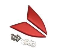 Hole Plugs Mirror Hole Decorative Cover Rearview Base Baffle Eliminators Cap Motorcycle Accessories For DUCATI Panigale V2 2018 2019 2020 2021 2022 2023 2024(Black- Silver)