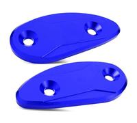 Hole Plugs Motorcycle Rearview Mirror Base Windshield Drive Eliminator Hole Cover For H-ONDA CBR1000RR CBR 1000RR 1000 RR 2008-2021(Blue)