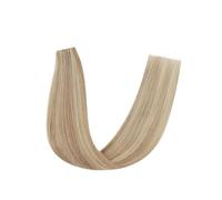 Hole PU Weft Virgin Invisible Hair Extensions Highlight Human Bundles Easy To Use(20 INCHES,P18-613)