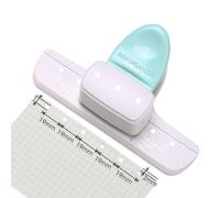 Hole Punch - 3/6 Hole Circular, Paper Punch Loose Leaf Holre Puncih, Adjustable Holie Puncher,Desktop Paper Binding Machine For Loose Leaf Notebooks | Professional Office Stationery