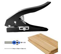 Hole Punch | Heavy Duty Hole Puncher Single | Portable Handheld Tool for Repair Cardboard Label Cards Scrapbook Thin PVC Sheets Tags Paper Crafting