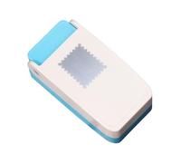 Hole Punch | Heavy Duty Portable Craft Supplies - Rectangle Square Postage Hole Puncher Tool | for Binder Scrapbook Postage Stamp Card Journal Notebook Photo Art Projects