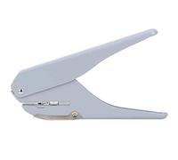Hole Punch, Loose-Leaf Pages Mushroom Hole Puncher DIY Notebook Binder Punching Machine with Ruler for A4 Paper, 6 Sheets A4 Paper(Grey)