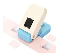 Hole Punch - Metal Craft Punch | Art Sewing Pattern Tool Square Stamp Punch for Festival Card Projects, Preschool Scrapbook Greeting Cards, Classroom, Photo Albums, Teachers, Students