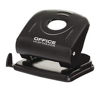 Hole Punch Office Products Punches Up to 30 Sheets Metal Black/Small Office Accessories/Type-Standard/Material-Metal/Colour-Black/Size-Q1/US-Quart/888/Folio/A4/A3-E/A5/A6/B5/B6/Ex