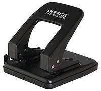 Hole Punch Office Products Punches Up to 40 Sheets Metal Black/Small Office Accessories/Type-Standard/Material-Metal/Colour-Black/Size-Q1/US-Quart/888/Folio/A4/A3-E/A5/A6/B5/B6/Ex