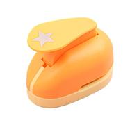Hole Punch Shapes - Small Star Pattern Cutter, Paper Puncher for Scrapbook & Greeting Cards, 1.5cm Medium Sizing + Zinc Alloy Cutting Token, Abs Rigid Housing | for Cardstock & Journals (Professional)