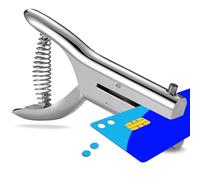 Hole Punch Single Hole Punch 8 mm Single Hole Punch Metal Hole Punch Paper Hole Punch High Performance Hole Punch Desk Accessories with Multiple Sheet Capacity for A4 Paper, Ideal Hole Punch for