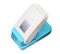 Hole Punch - Square Postage Puncher, Large Portable Manual, Non Slip Base Stabilization, Material Aperture Creation, Maximum Craft Precision, Perfect for Scrapbook Adornment