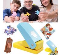 Hole Puncher For Make A Puzzle From A Photo, Mini Hole Punch-Perfect For Precise Cuts And Creative Projects Craft Hole Punch For Scrapbooking Festival Paper Greeting Card Diy Albums Photos (Color : B
