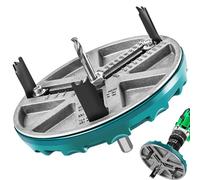 Hole Saw, Ø 45-130mm Adjustable Hole Saw with Scale, NO Burrs Multifunction Hole Cutter, Round Hole Opener Tools, Punching Saw for Drilling Holes in Plastic Wood Pipes