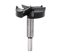 Hole Saw Auger Opener, Tungsten Carbide 3 Flute Wood Hinge Hole Drilling Bit Cutter, 60mm Woodworking Tool with High Impact Resistance and Fast Chip Removal for Door Hinges and Fur